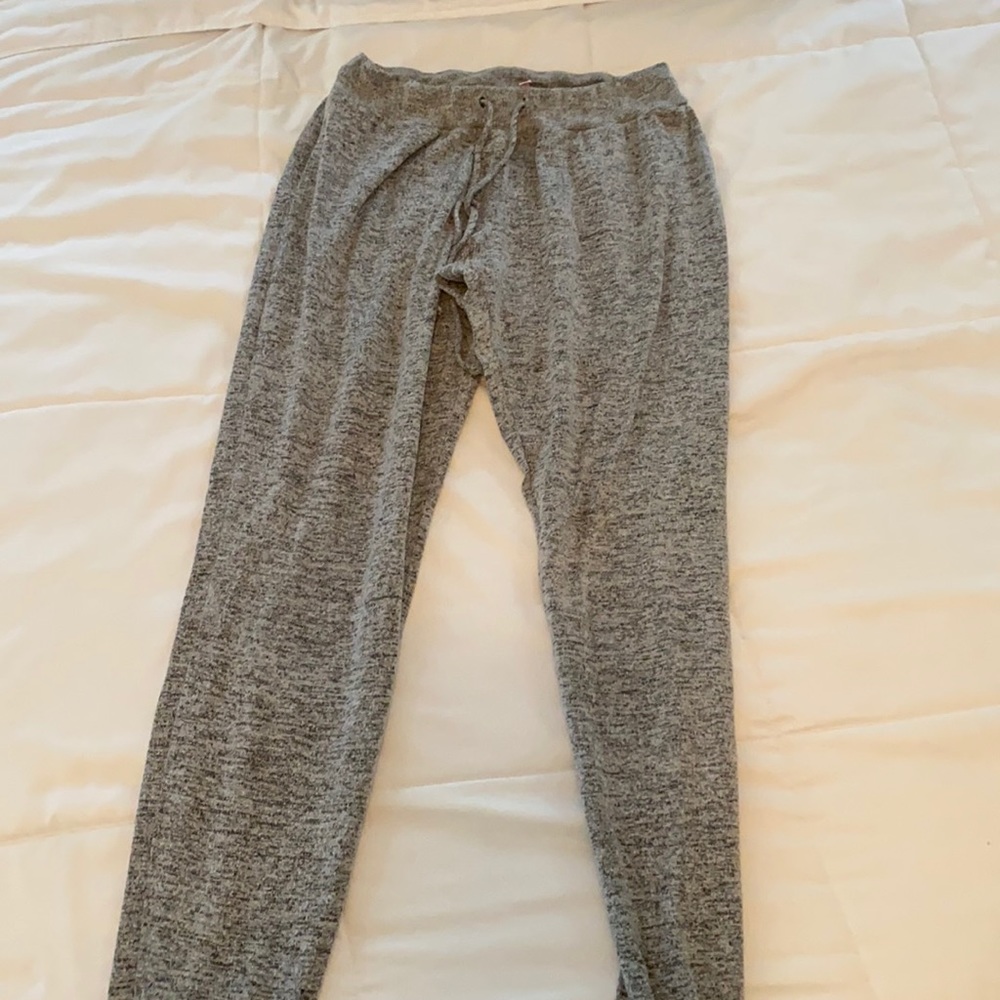 Gray joggers